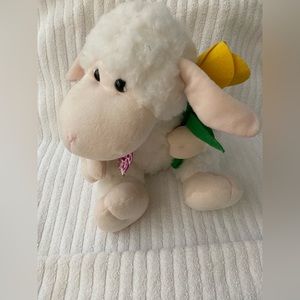 Awesome lamb plushy! Measures 12 in by 10 inch wide.-